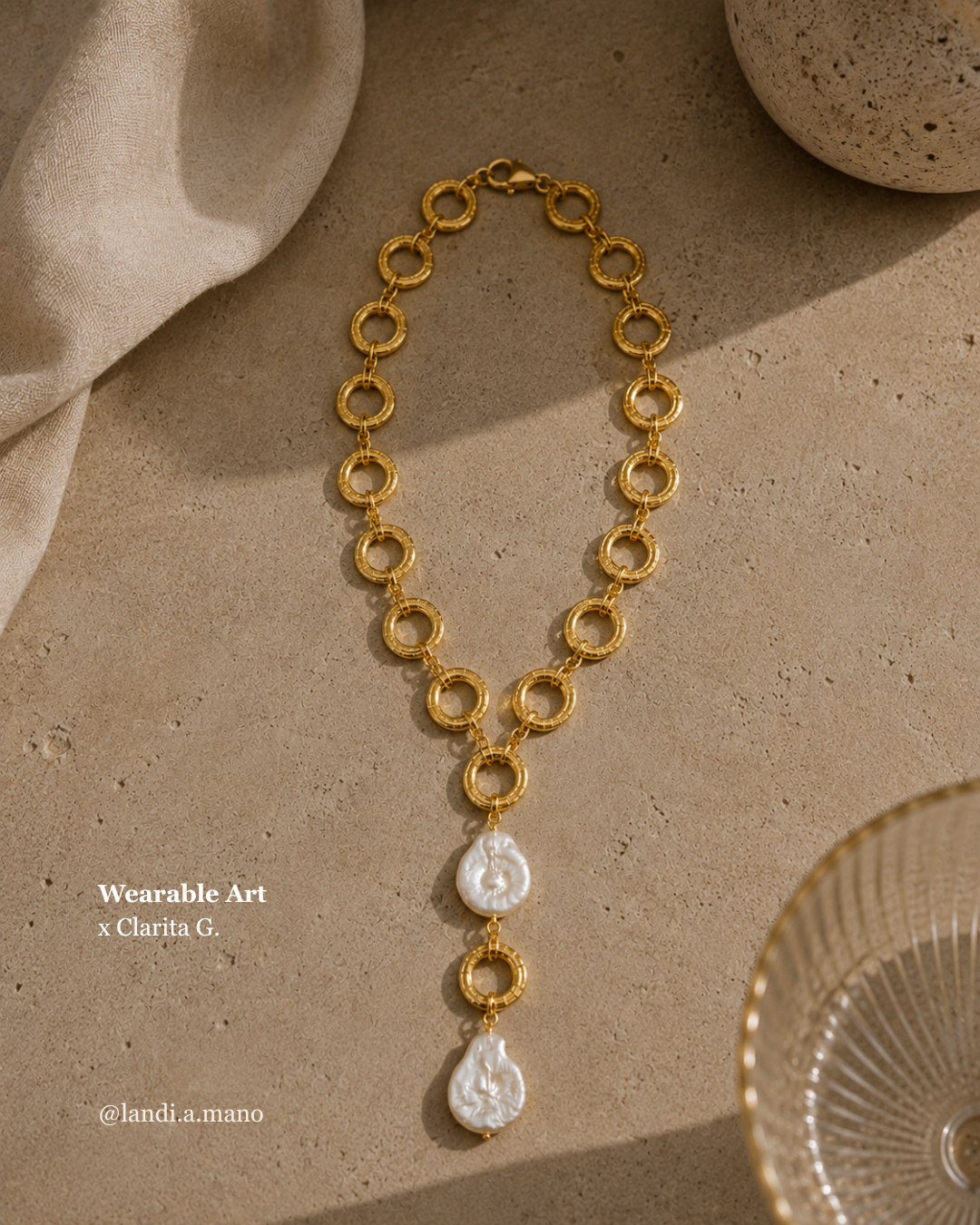 Collar Perlas Barrocas por Clarita